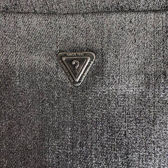 Guess Metallic Skinny Jeggings Silver Maxine Fit - Picture 8 of 10